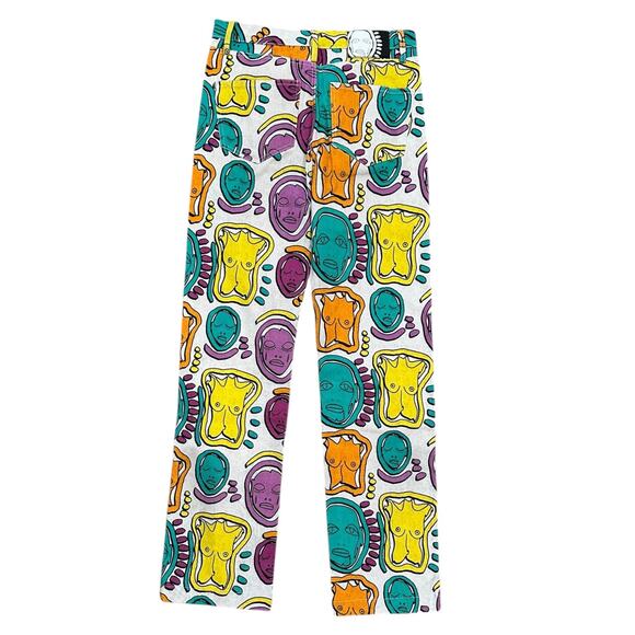 Patrick Church All Over You Motif Jeans - Picture 5 of 7